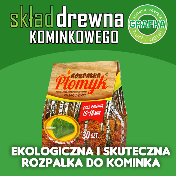 Ekologiczna i skuteczna rozpałka do kominka, rozpala "od góry"